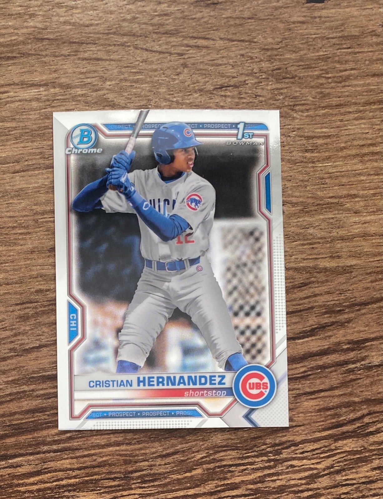 2021 Bowman Chrome Christian Cristian Hernandez Rookie #BCP-171 RC #P4000
