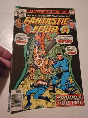 Fantastic Four (Issue 187) BRONZE AGE COMICS Marvel 1977 Klaw Molecule Man