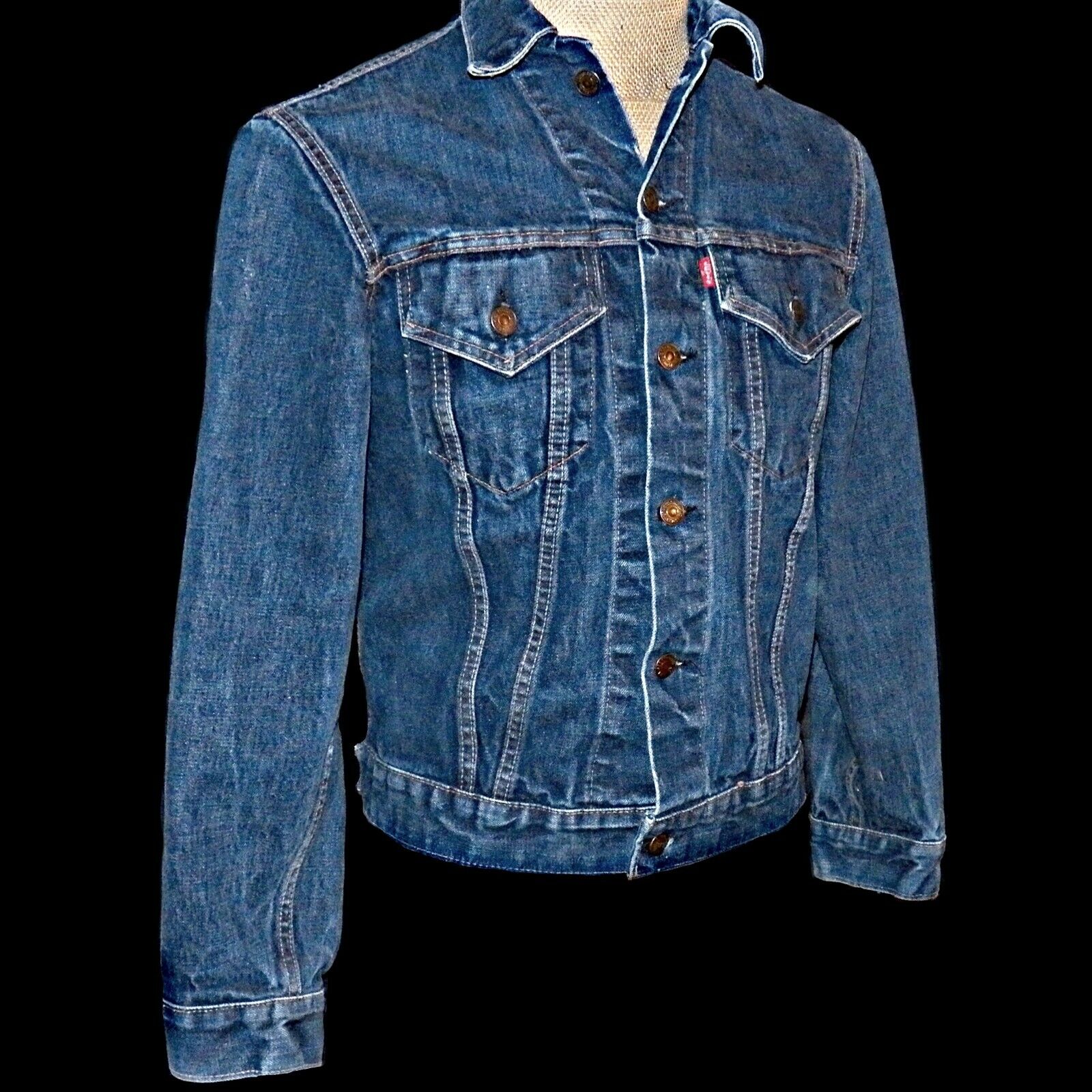 Genuine s Levis Denim Big E Type III   Trucker Jacket