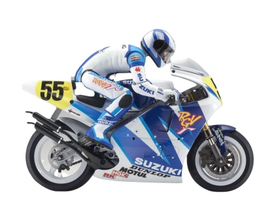 Kyosho Motorrad Hanging On Racer S.R.T. Suzuki RGV 1992 1:8 Kit KYO34935T1B  - Bild 3 von 3