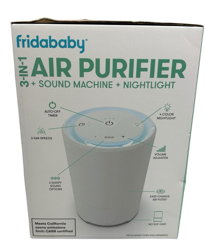 NIB Fridababy 3-in-1 Air Purifier, Sound Machine & Nightlight - Picture 3 of 6