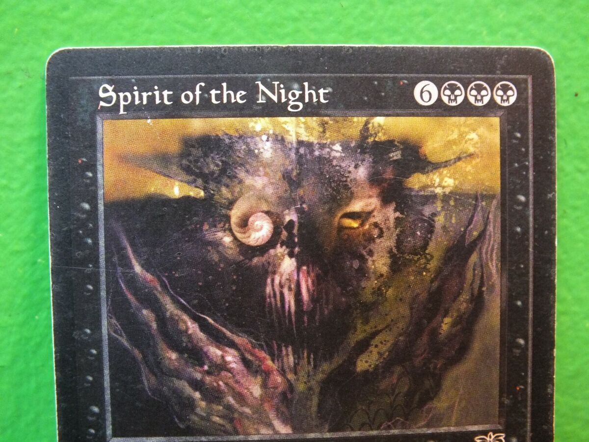 MTG Spirit of the Night Mirage Magic the Gathering Black MTG Spirit of the Night Mirage Magic the Gathering Black