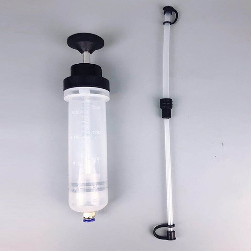 1 PC 200cc Oil Fluid Extractor Fluid Syringe Pump Manual Suction Vacuum Transfer - Picture 7 of 20