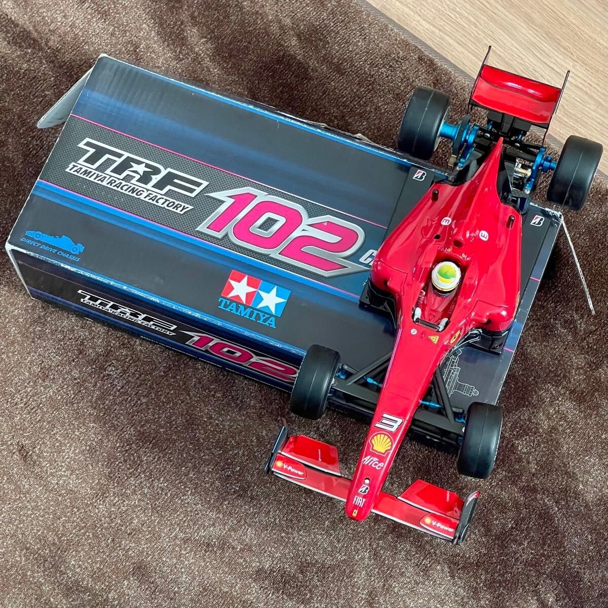 Tamiya TRF102 F1 Racing Car RC Radio Control Set