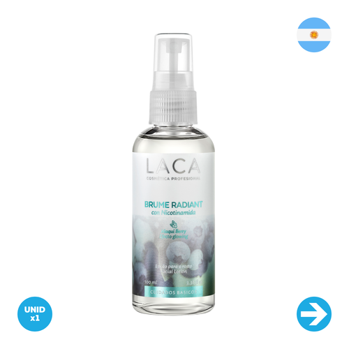 Laca - Brume Radiant Con Nicotinamida - 100ml x 1 Unidad