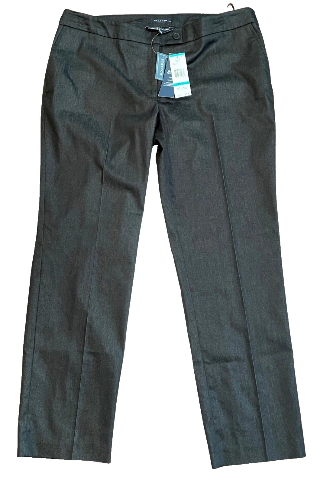 Calça de Algodão Jones New York formal para mulheres