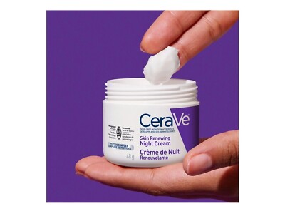 CeraVe Skin Renewing Face Night Cream w/Peptide Complex & Hyaluronic Acid, 1.7oz