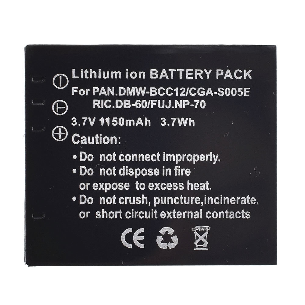 troy-Battery Li-Ion compatible for Ricoh DB-60, DB-65 for Caplio R3, R4