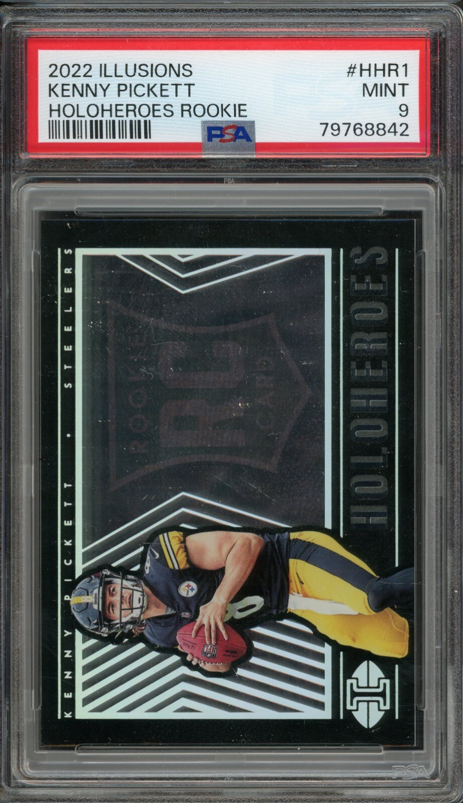 Kenny Pickett Panini Illusions Holoheroes Rookie #HHR1 Base