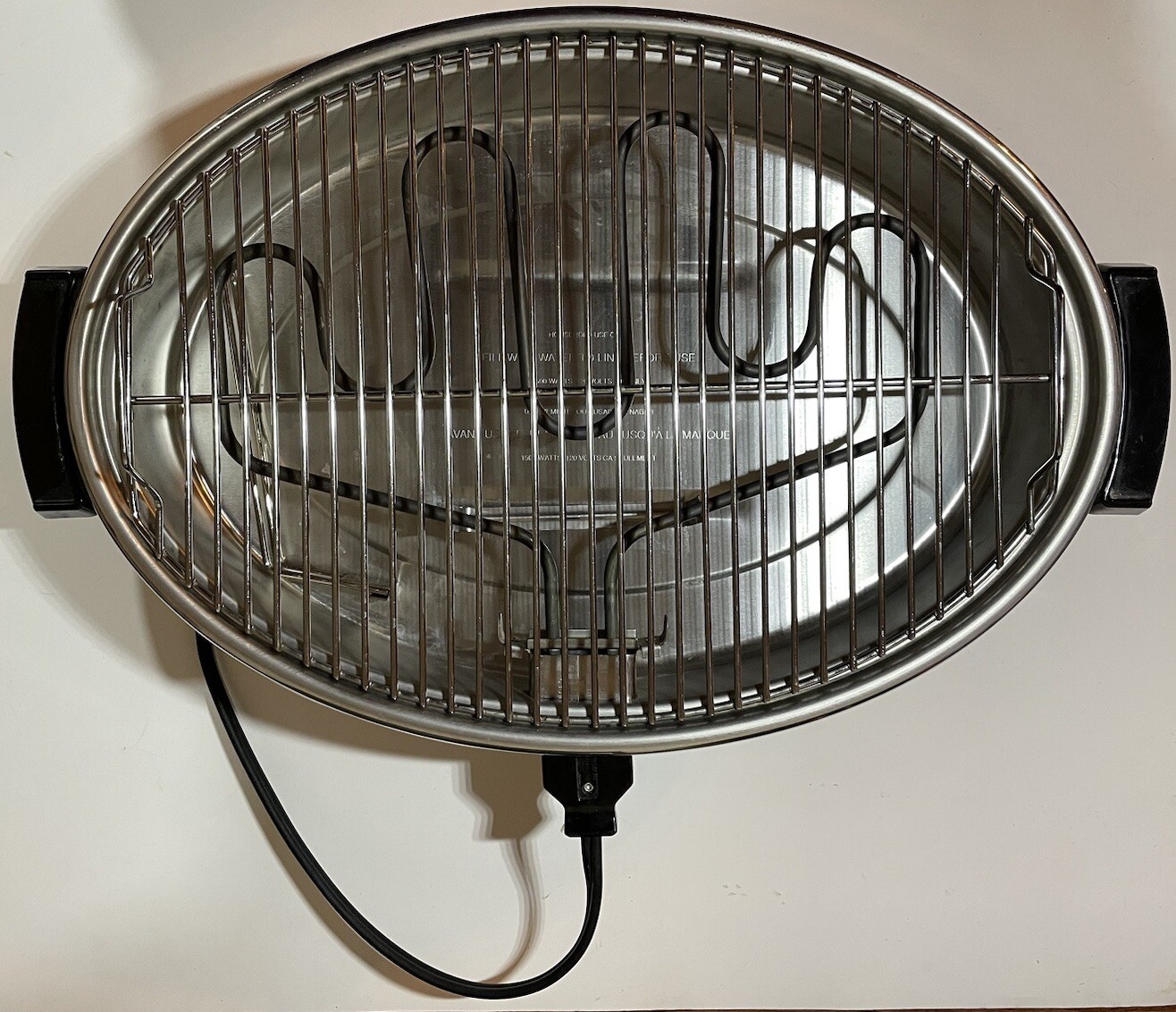 Saladmaster Smokeless Electric Grill Broiler Stainless Steel Indoor