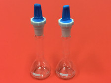 Pyrex - 10mL - Class A, No.5644 - Volumetric Flask - LOT OF (2)