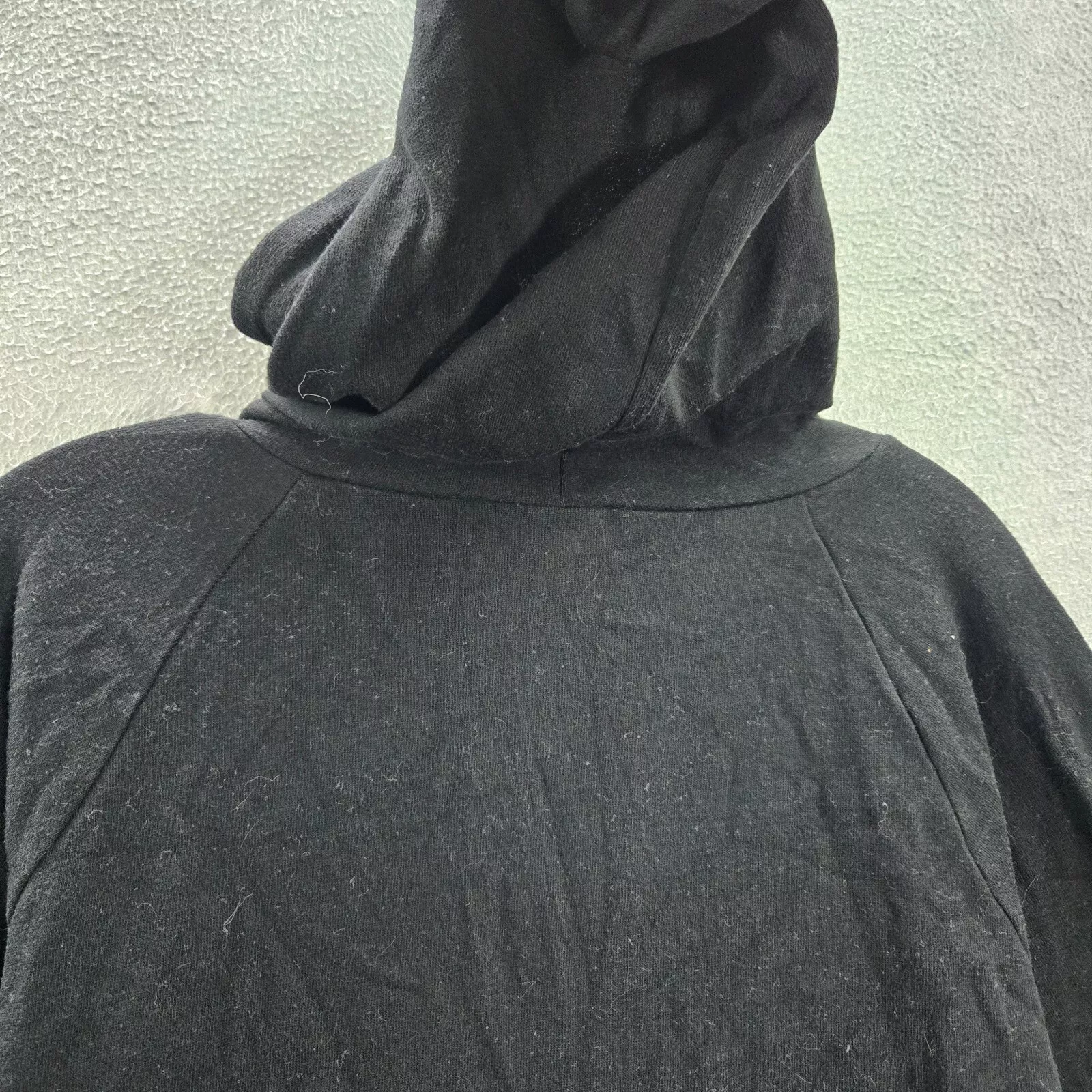 victoria-secret-vs black hoodie logo pockets sweatshirt