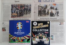 EM 2016 CARD M. leer * 6 Sticker Fußball UEFA EURO2024 + Sticker Album leer +TLZ
