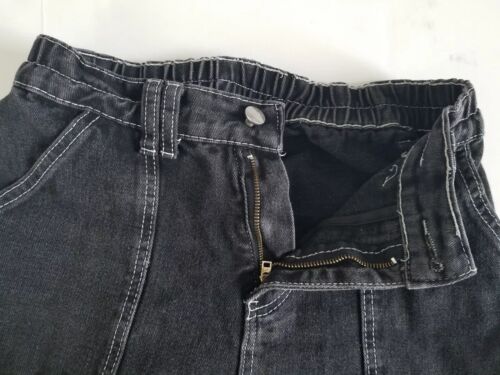 Shein Black 6 Pocket Cargo Pants Girls Size 6 - Picture 3 of 11