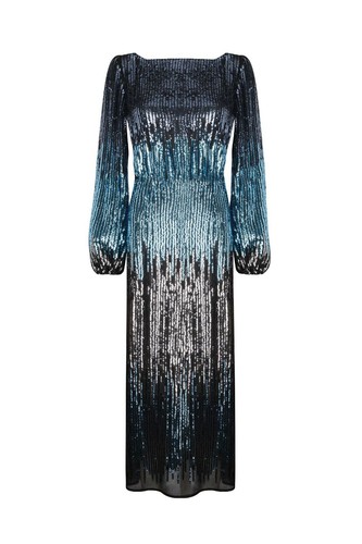 Neu Rixo London Coco Ombre Paillettenkleid Gr. XS S M - Bild 6 von 6