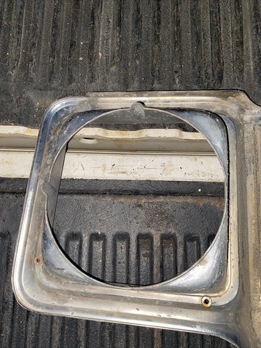 1977 Chevy Chevrolet K10 Headlight Buckets Bezel - Picture 7 of 7