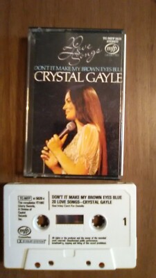 Crystal Gayle: Don't It Make My Brown Eyes Blue Audio Cassette - 1186/24