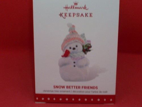 Hallmark 2015 Snow Better Friends - nuevo en caja - Imagen 3 de 17