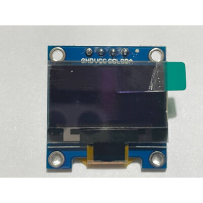 0.96'' I2C IIC Serial 128X64 LED OLED LCD Display Module for Arduino White