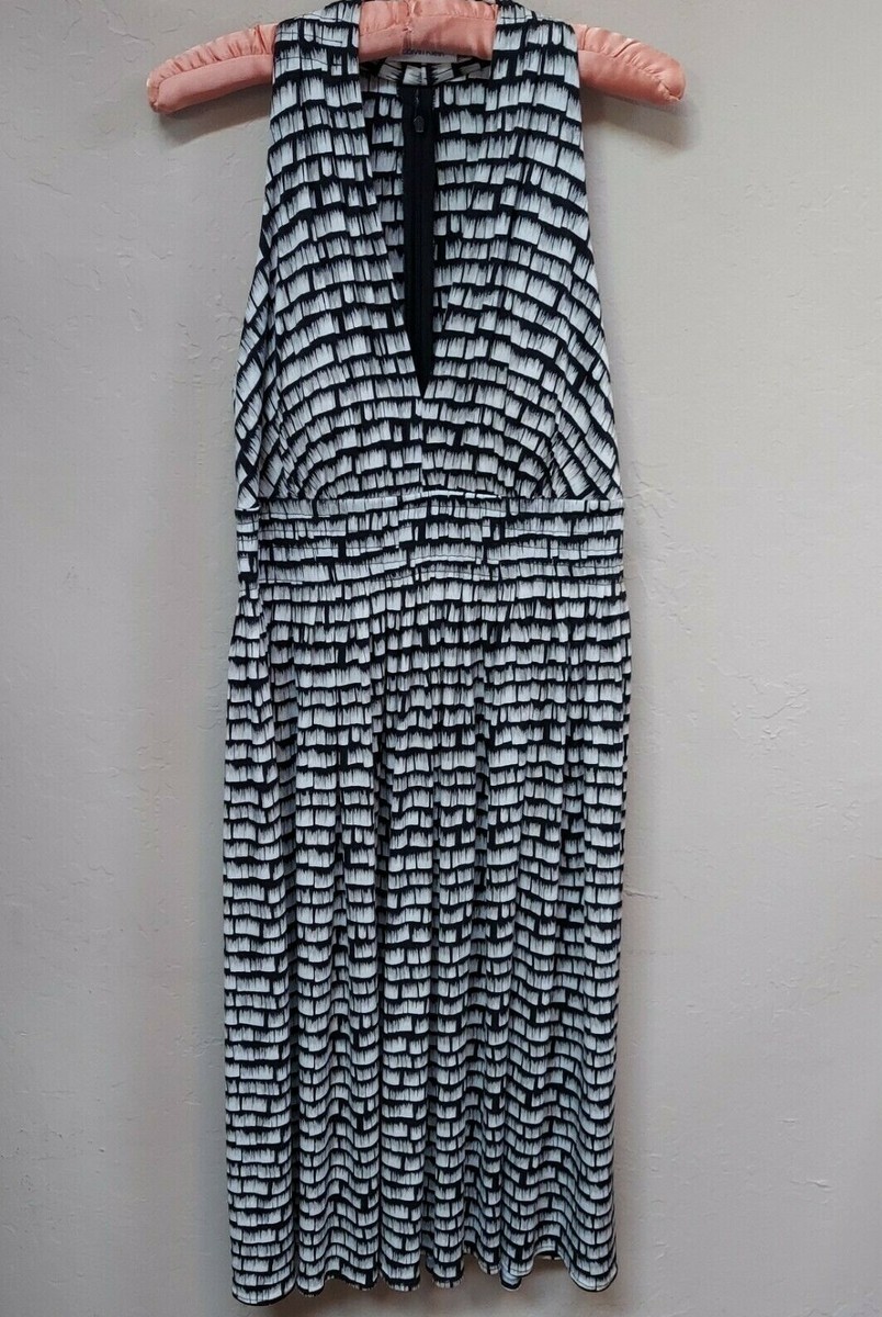 halter neck midi dress white David Koma CRYSTAL ARCH HALTER MIDI DRESS WHITE/SILVER / 12