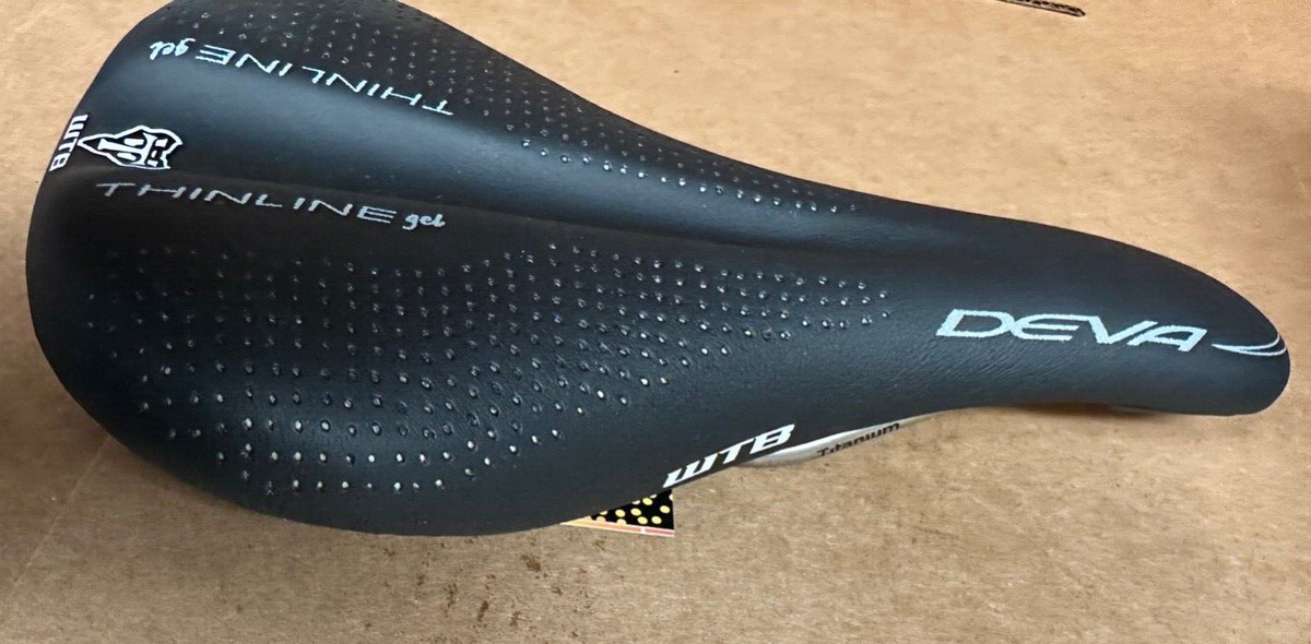 WTB Deva Saddle Titanium rails, Black, Brand New | eBay