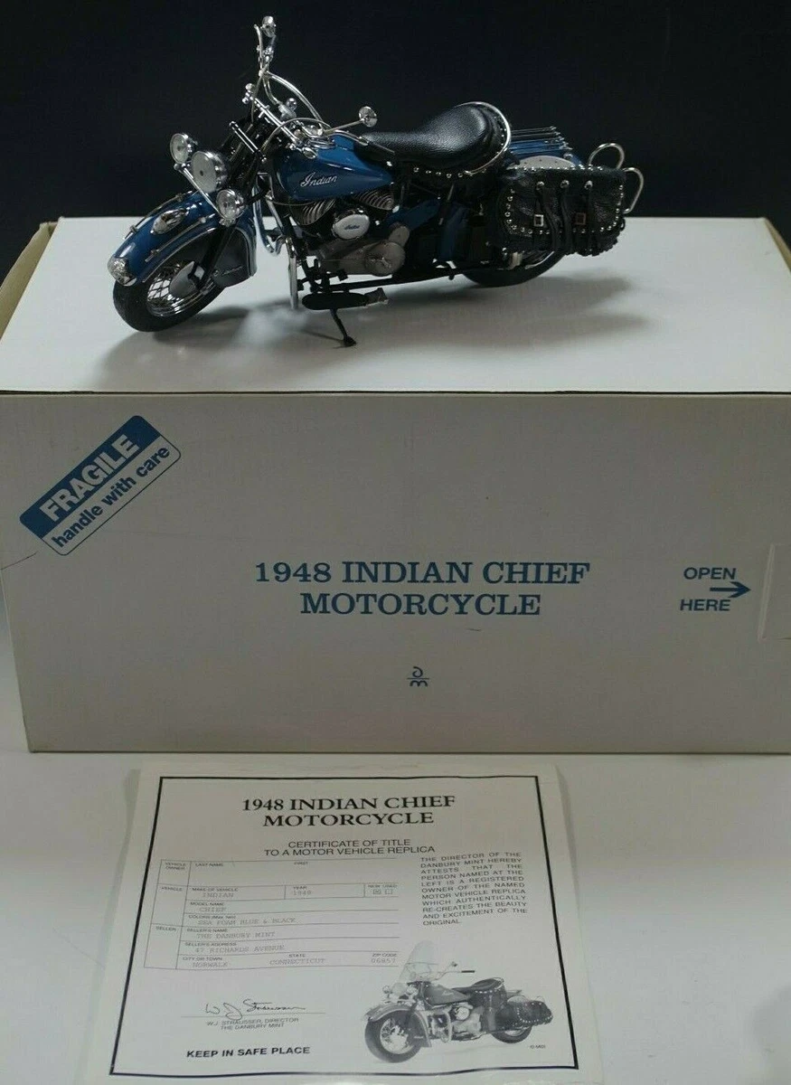 未展示品☆ダンバリーミント 1948 インディアン チーフ 1/10 青