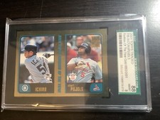 2001 Topps Traded-GOLD-Update Pujols/Ichiro -RC SGC88 MINT #T99 Rookie /2001 HOF
