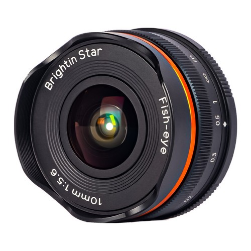 Brightin Star 10mm F5.6 Fisheye Portrait Lens for Sony Fujifilm Canon Nikon M43 - Picture 2 of 6