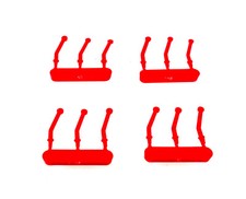 s.e.s 90000373rt (1:87) Set mit 6 Satz Peilstangen in rot für Lkw IFA G5