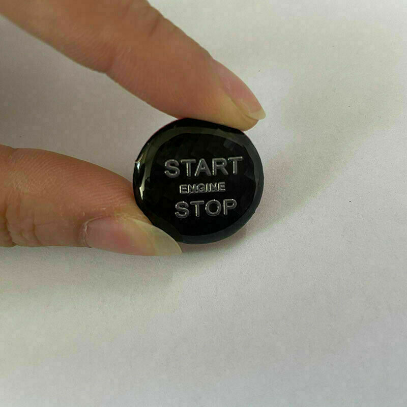 For Jaguar XF 201215 Carbon fiber Start Button Ignition Overlay Repair