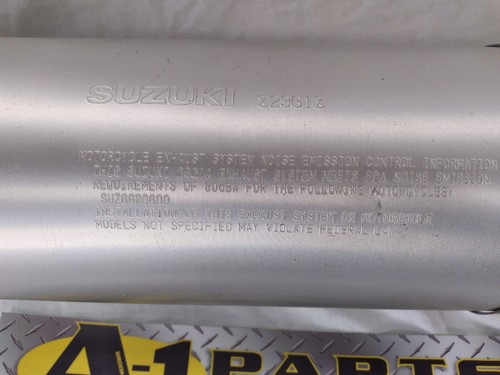 SUZUKI 04-05 GSXR-600 GSXR600 STOCK MUFFLER EXHAUST OEM 14310-29G10-H01 - Picture 4 of 6
