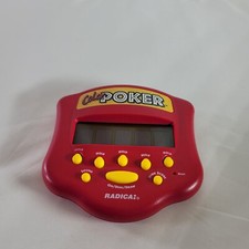 Radica Color Poker Handheld Electronic Game 1999