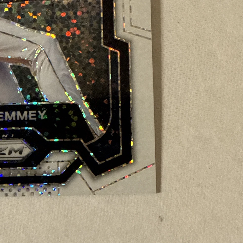 2024 Panini Prizm #94 Alex Clemmey White Sparkle Prizm Nationals SP SSP - Image 4 of 4