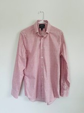 Bonobos Jetsetter Stretch Dress Shirt - Pink Floral - Slim Fit - 15 1/2 x 34