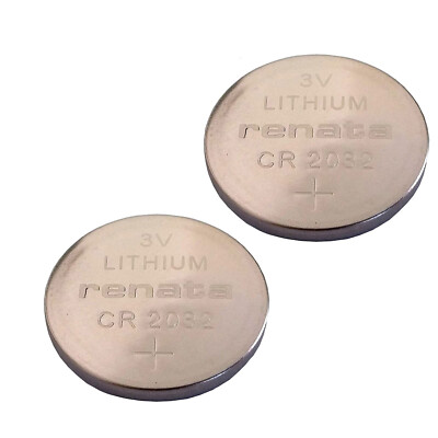 #ad 2x CR2032 MFR 3V Lithium Coin Battery Pressure Contacts HP Pavilion CMOS $14.95
