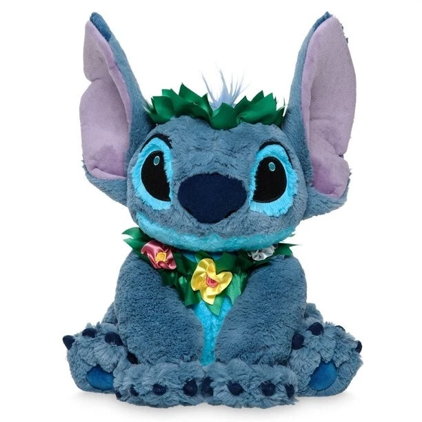 Disney Store Stitch Plush Hawaiian 15