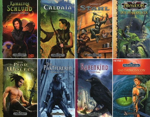 Bundle-8 x ROMANE - DSA - CALDAIA - PFAD DES WOLFES - DAS DAIMONICON und andere - Picture 1 of 9