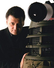 Steven Moffat signed autograph 20x25cm Doctor Who in person autograph COA