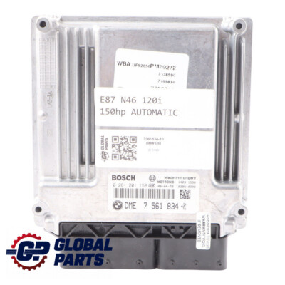 BMW E87 E90 120I 320I N46 150HP Motor Steuerung DME Modul 7561834 Automatik