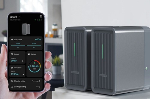 Marstek B2500 2,24 KW Magazyn baterii 2240W Elektrownia balkonowa Wifi Bateria Solarna - Zdjęcie 7 z 7