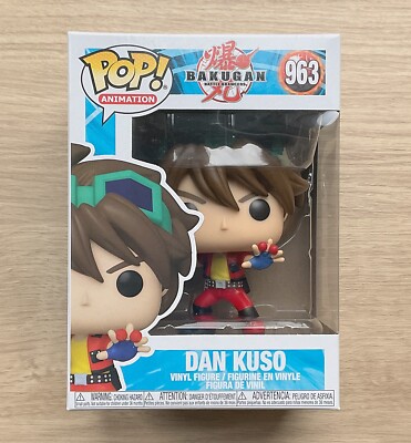 Funko Pop Bakugan Dan Kuso #963 + Free Protector