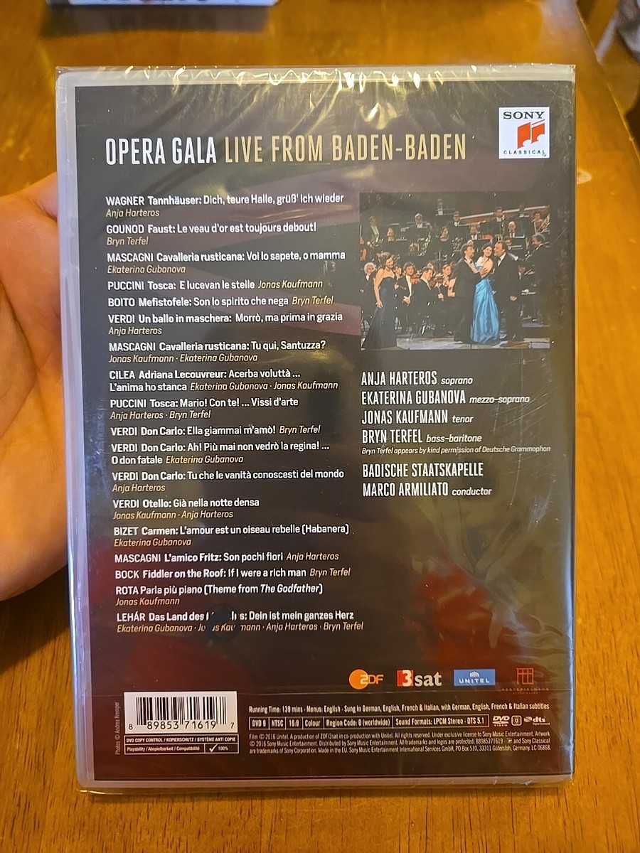 OPERA GALA: LIVE FROM BADEN-BADEN NEW DVD**DEAL