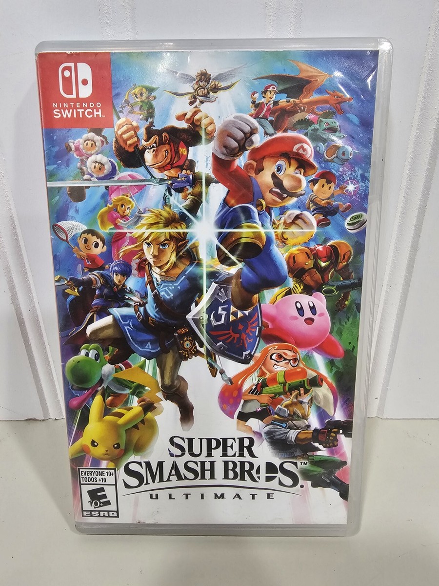 Super Smash Bros. Ultimate - Nintendo Switch Case Only | eBay