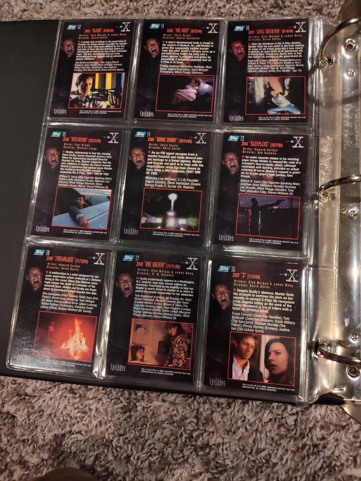 XFiles Trading Card 1996 170 Trading Cards - Image 4 of 4