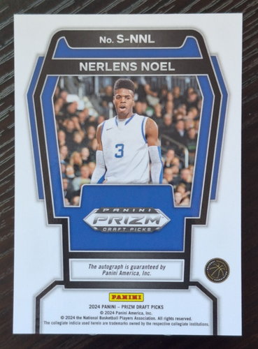 2024 Prizm Draft Picks Nerlens Noel Signatures Auto #S-NNL - Bild 2 von 2