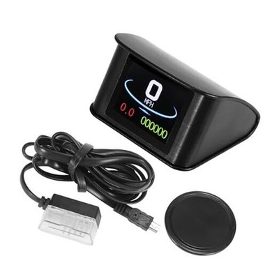Mini HUD Head Up Display Car Dashboard Digital Speedometer with OBDII
