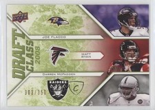 2009 Draft Edition Class Green 303/350 Darren McFadden Joe Flacco Matt Ryan kn8