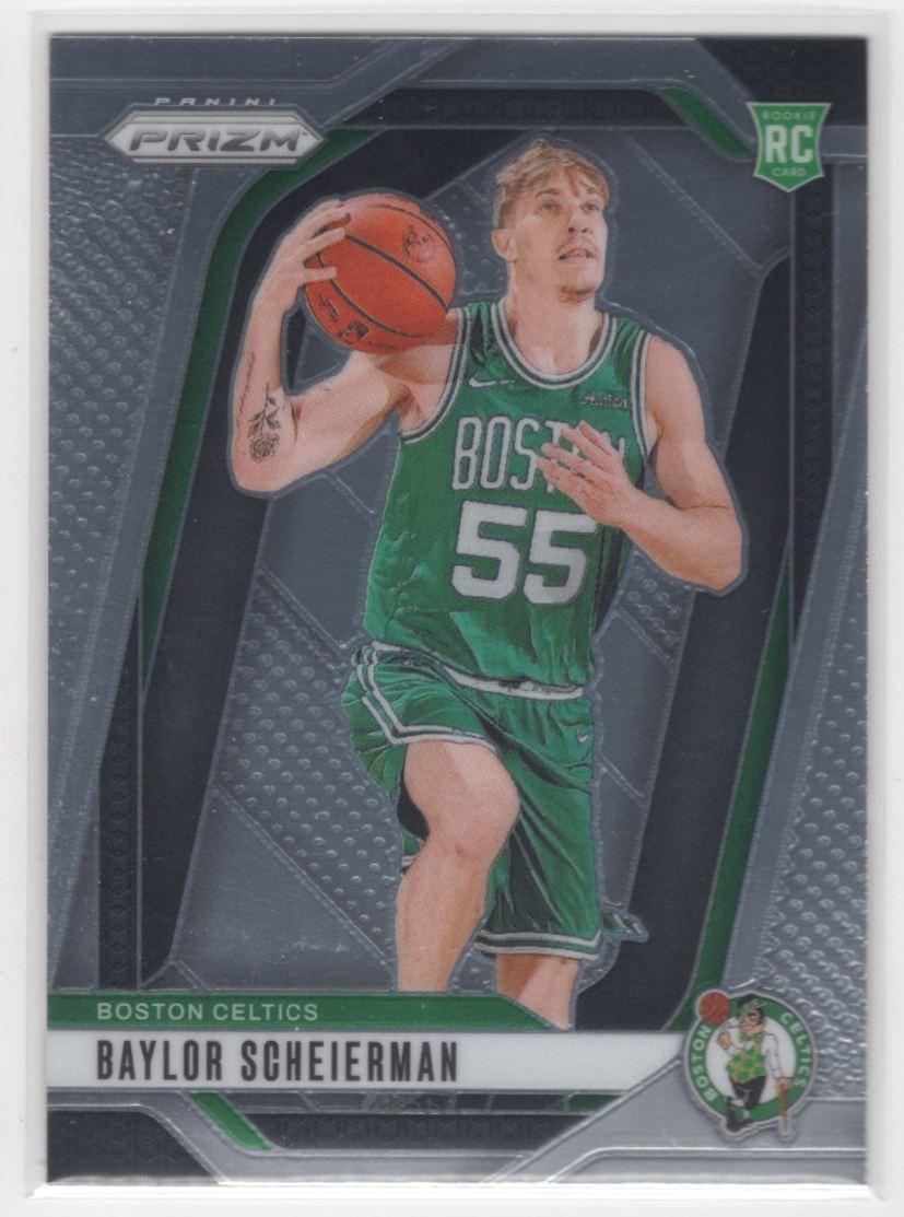 #236 Baylor Scheierman 2024-25 Panini Prizm Base ] RC Boston Celtics
