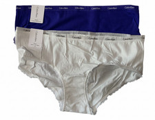 NEW NWT Calvin Klein Women's Underwear Cotton blend D1533 Hipster SIZE M L