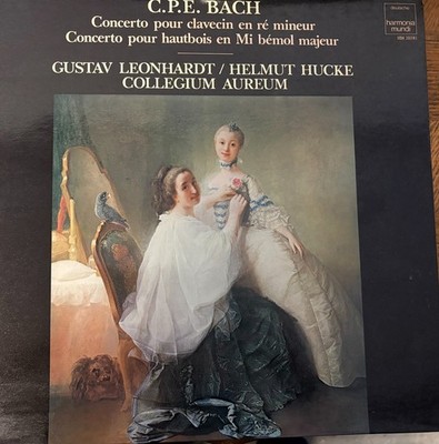COLLEGIUM AUREUM  - GUSTAV LEONHARDT  - HELMUT HUCKE/ C.P.E BACH  HARMONIA MUNDI
